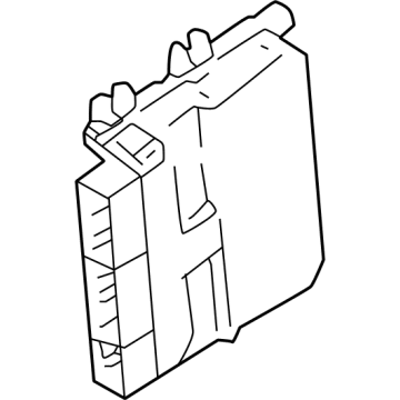 Nissan 23703-6RA3A Engine Control Module - Blank