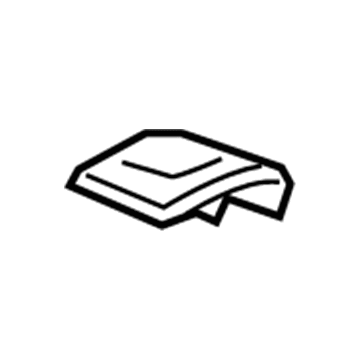 GM 22784011 Latch Cover