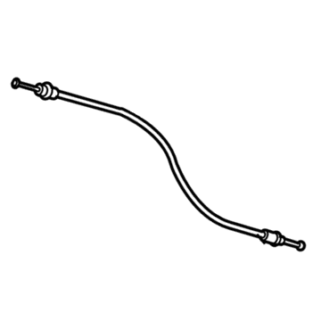 Toyota 69770-60050 Lock Cable