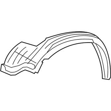 Toyota 53876-0C070 Fender Liner