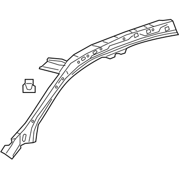 GM 22945610 Inner Windshield Pillar