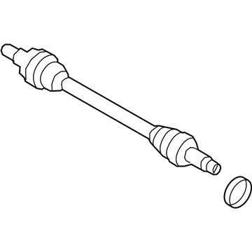 Hyundai 49650-3M300 Shaft Assembly-Drive Rear, RH