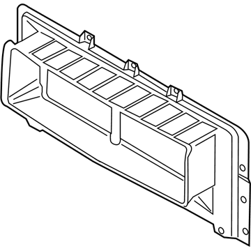 Hyundai 29134-J9000 Air Guard, Right