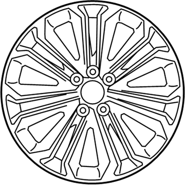 Toyota 42611-02M50 Rim, Wheel