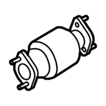 Hyundai 28950-3CZG0 Catalytic Converter Assembly, Left