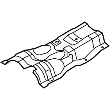 Hyundai 28793-2M000 Protector-Heat Center