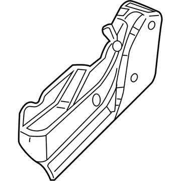 GM 12473370 Cover, Driver Seat Riser Finish *Graphite
