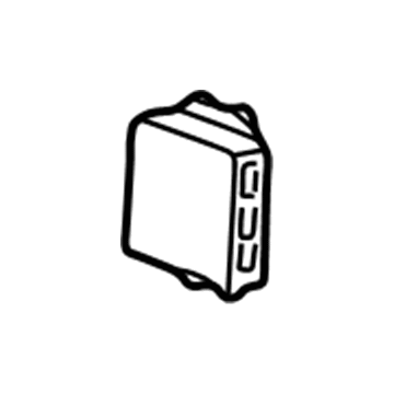 Lexus 89224-50030 Rear Multiplex Network Door Computer