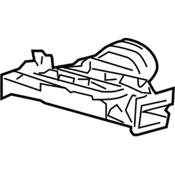 Ford 4L3Z-18C433-CB Outlet Duct