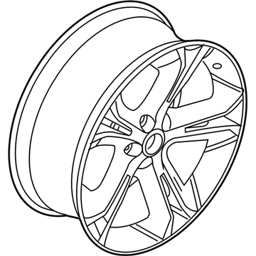Ford BG1Z-1007-D Wheel, Alloy