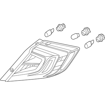Honda 33550-TEG-A01 Taillight Assy., L.