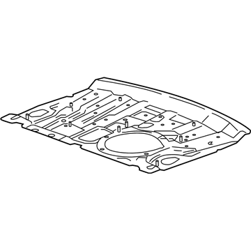 GM 23296197 Package Tray Panel