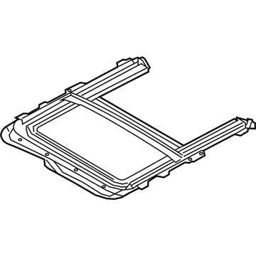 Ford BE8Z-5451070-A Sunroof Frame