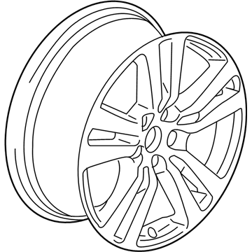 Honda 42700-TG7-A41 Disk, Aluminum Wheel (18X8J) (Tpms) (Aap St Mary'S)