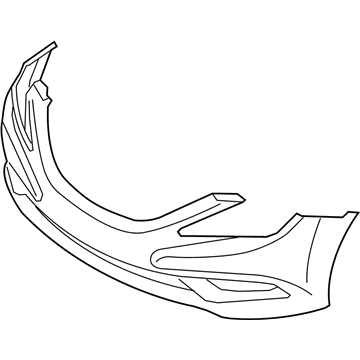 Hyundai 86511-3Q000 Front Bumper Cover