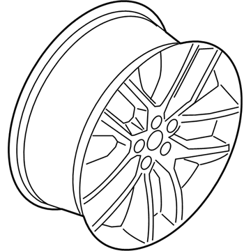 Ford FT4Z-1007-H Wheel, Alloy