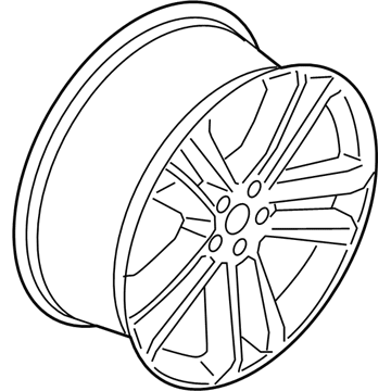 Ford FT4Z-1007-F Wheel, Alloy