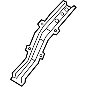 Mopar 68298736AC Front Side Rail Rear