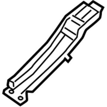 Mopar 68298618AC Rail-Front Floor Pan