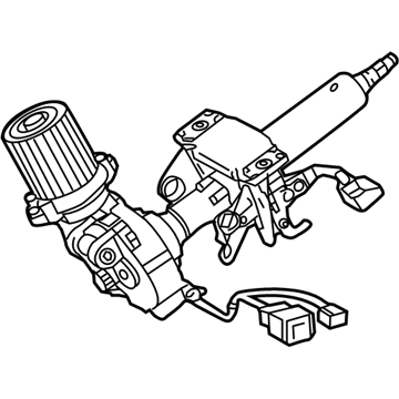 Toyota 45250-0T090 Steering Column