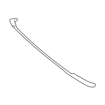 Mopar 55372918AD Cap-Front Bumper Upper