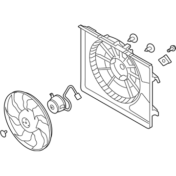 Hyundai 25380-2H150 Blower Assembly