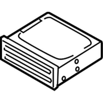 BMW 65-90-9-176-686 Navigation Computer