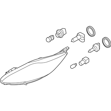 Ford BE8Z-13008-A Composite Assembly