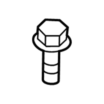 Honda 90182-TLA-A00 Bolt, Flange (10X35)