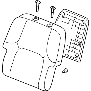 Nissan 87600-9BD0B Back Assembly Front Seat