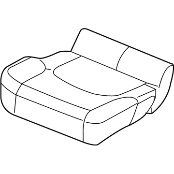 Nissan 87300-9BA5D Cushion Assembly - Front Seat