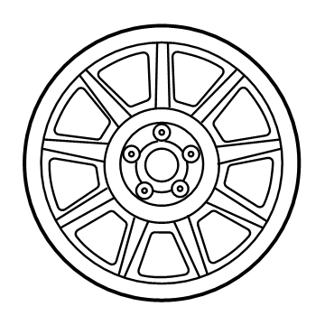 Kia 52910B1800 Wheel Assembly-Temporary