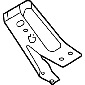 Infiniti 743H5-9NB0A Bracket-GUSS Front, LH