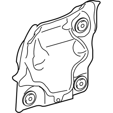 Lexus 17169-38030 Insulator, Exhaust Manifold Heat, No.3