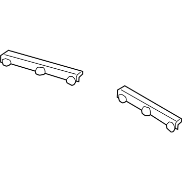 Honda 66118-TL0-G00ZZ Stiffener, RR. Bumper Face