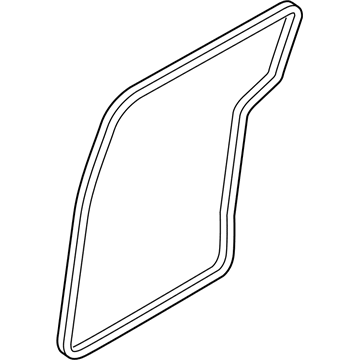 Honda 72810-TK8-A03 Weatherstrip, R.