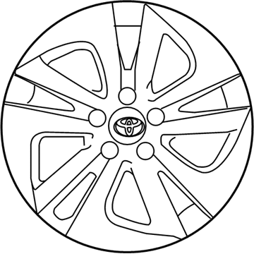 Toyota 42602-47201 Wheel Cover