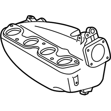 GM 88973132 Manifold, Lower Intake