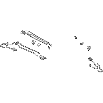 Honda 76610-TRT-A02 Arm, Windshield Wiper