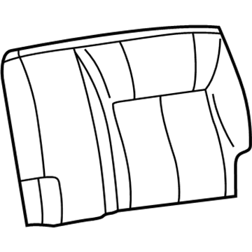 GM 88954636 Seat Back Cover