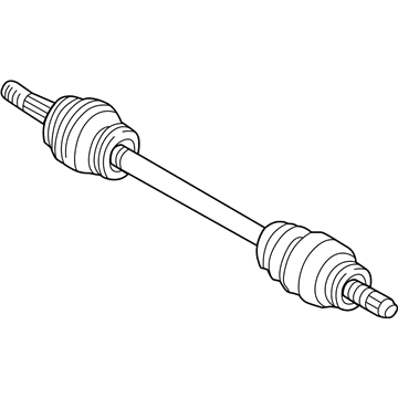 Nissan 39600-5AA0A Shaft Assy-Rear Drive