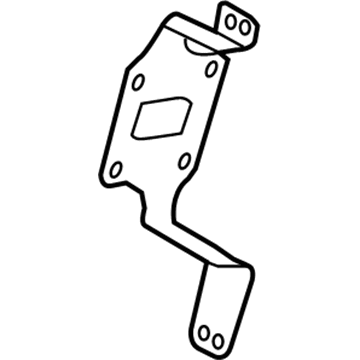 Nissan 28039-JM00A Bracket-Radio Mounting, LH