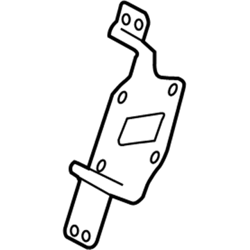 Nissan 28038-JM00A Bracket-Radio Mounting, RH