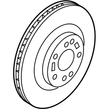 Hyundai 51712-B8000 Disc-Front Wheel Brake