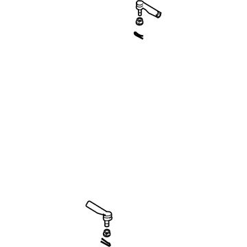 Infiniti D8F40-CG80A Socket Kit-Tie Rod, Outer