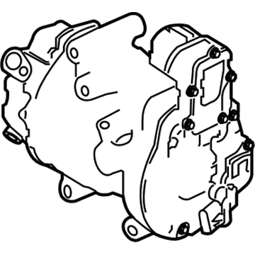 Nissan 92600-4BC0A Compressor Assy-Cooler