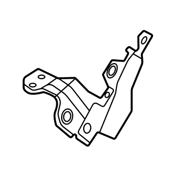 BMW 41-00-7-450-389 SIDE PANEL BRACKET, FRONT LE