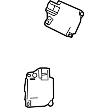 Mopar 5061099AA Air Conditioner And Heater Actuator