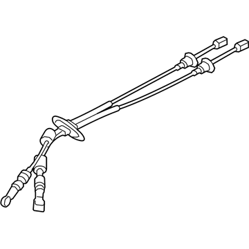 Hyundai 43794-2V300 Manual Transmission Lever Cable Assembly