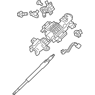 Ford CL3Z-3C529-AF Steering Column